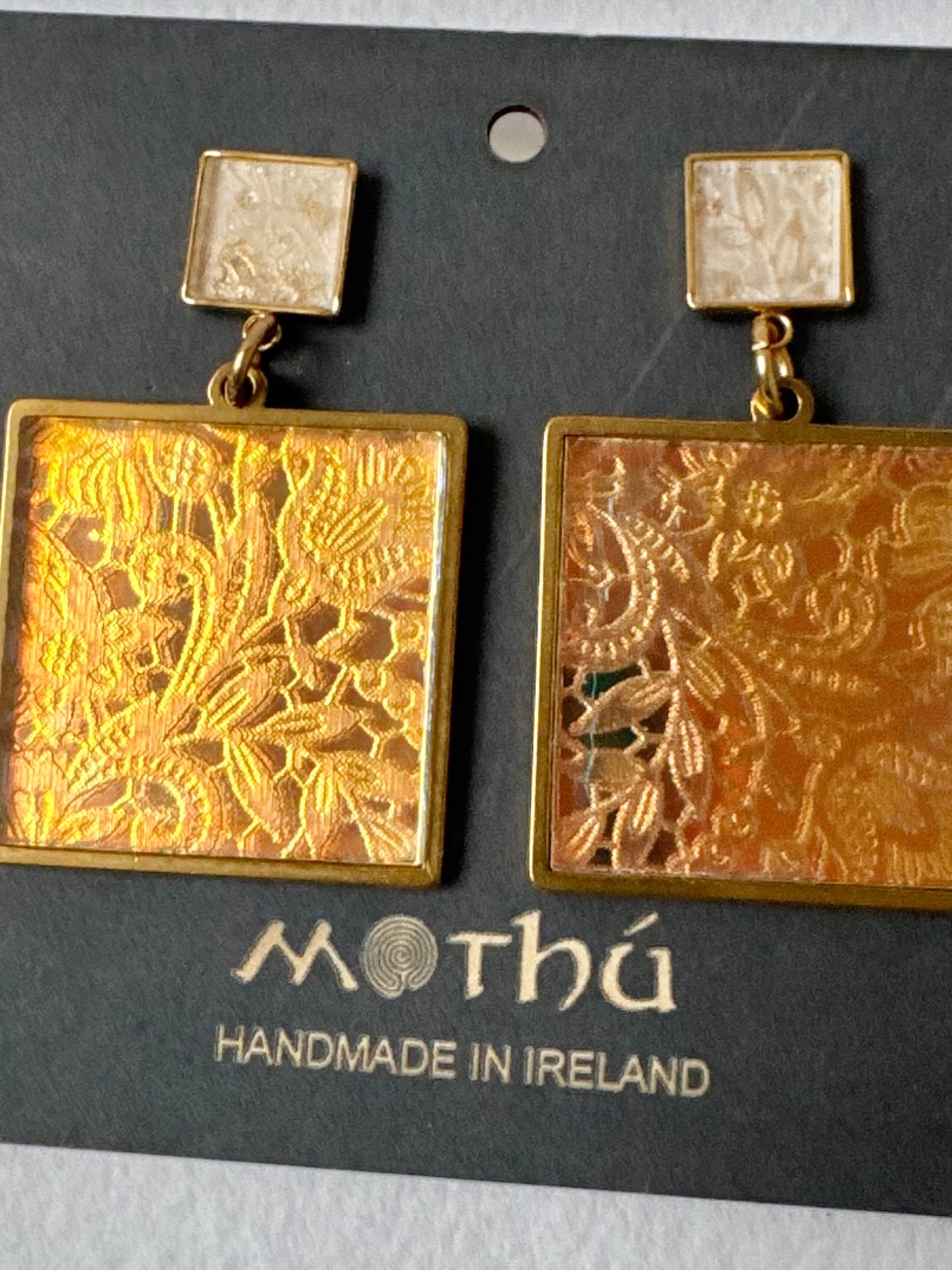 Vintage lace Pattern, Dangle Earring